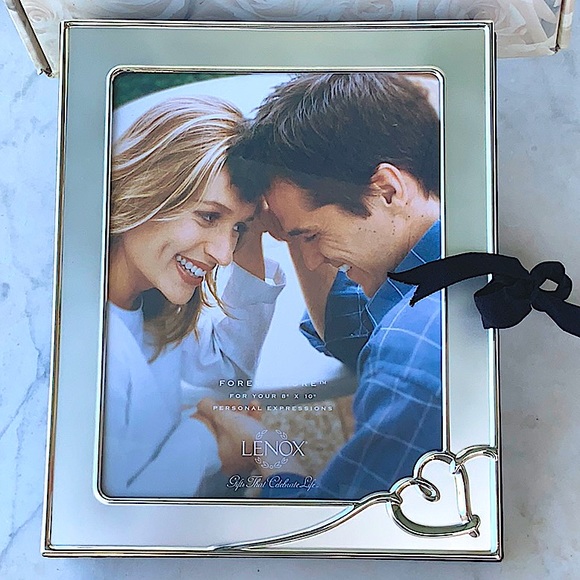 LENOX FOREVERMORE ALBUM NEW 8 BY 10 SILVER BLACK - Picture 7 of 11